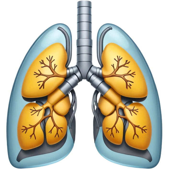 robotic lung emoji