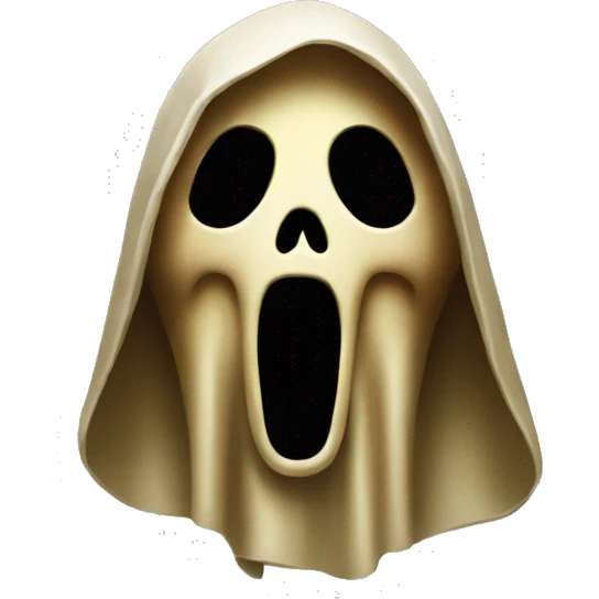ghostface from scream emoji