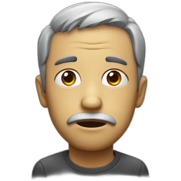 Triste emoji