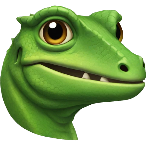 Lizard head  emoji
