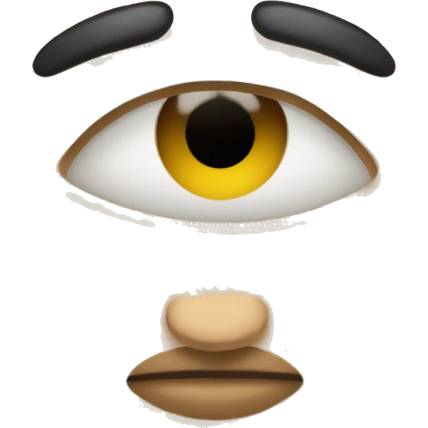 Side eyeing  emoji