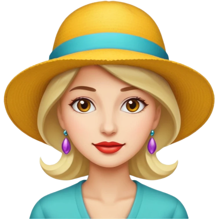 La hat emoji