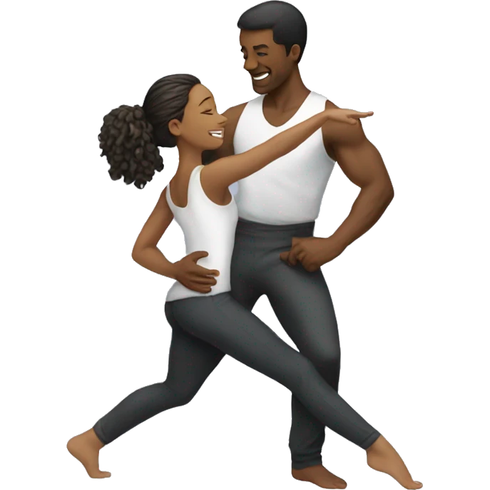 Dance with girl emoji