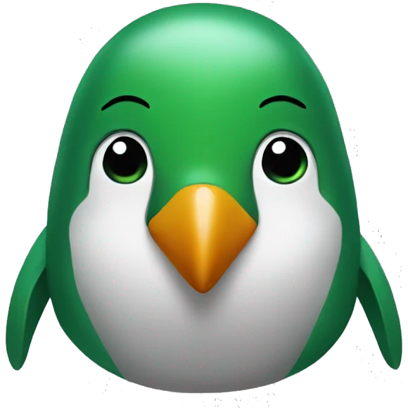 green penguin emoji