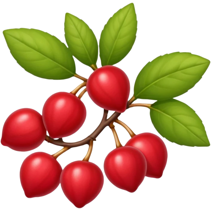 honeysuckle berries emoji
