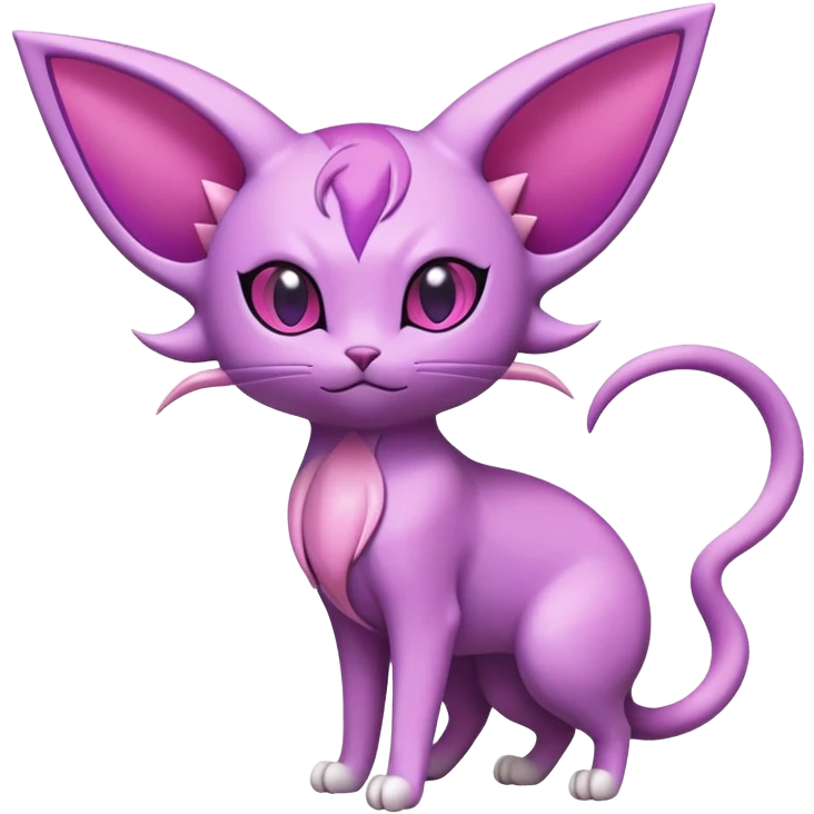 Espeon-Skitty-Fakémon-hybrid-creature (full body)  emoji