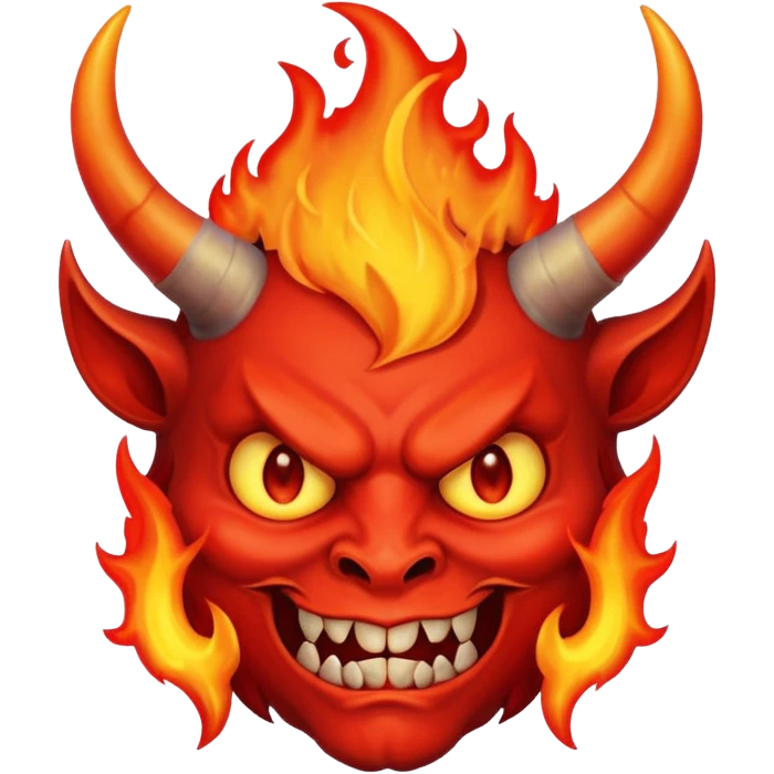 🔥😈 emoji