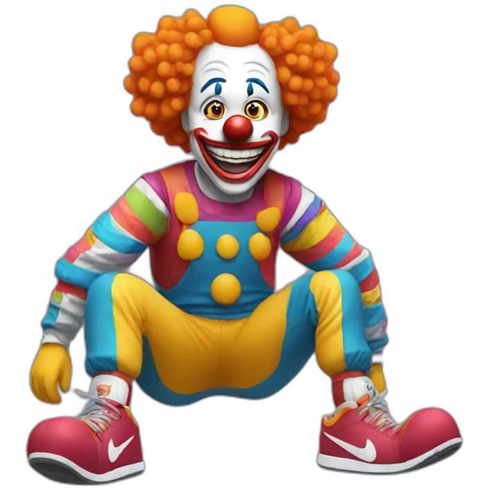 Clown in nike emoji