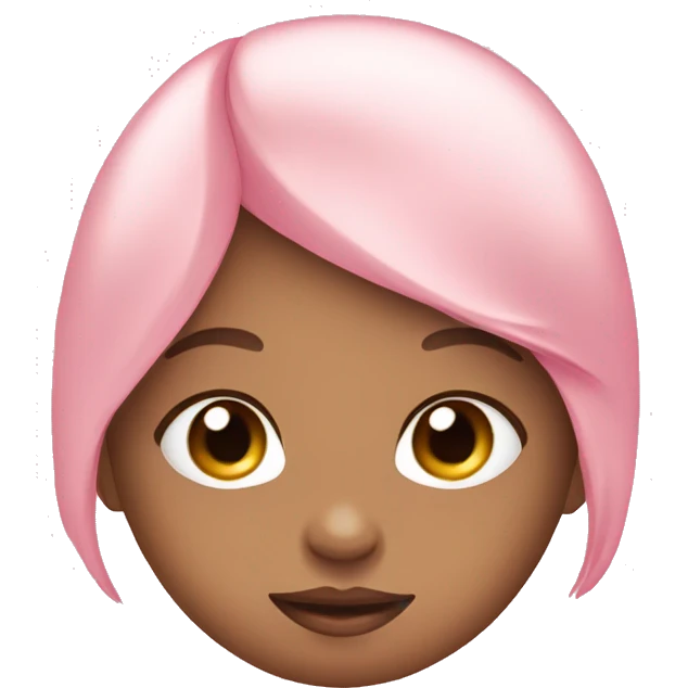 Cute baby pink agenda emoji