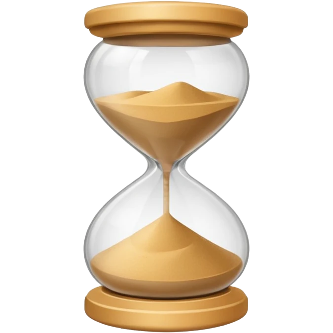 icon sand time unicolor  emoji