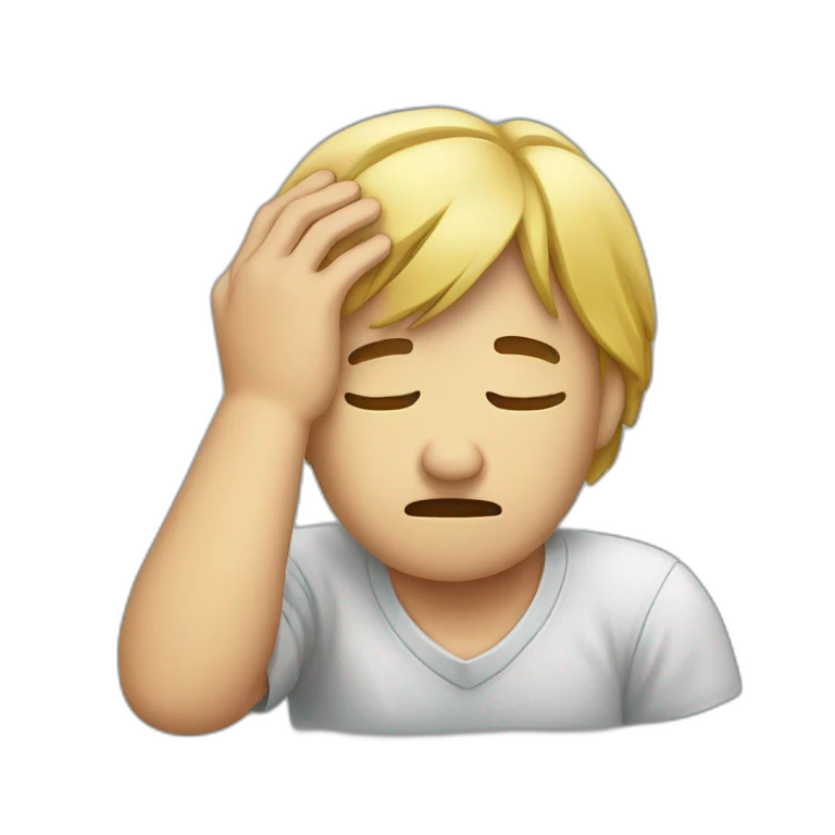 facepalm emoji