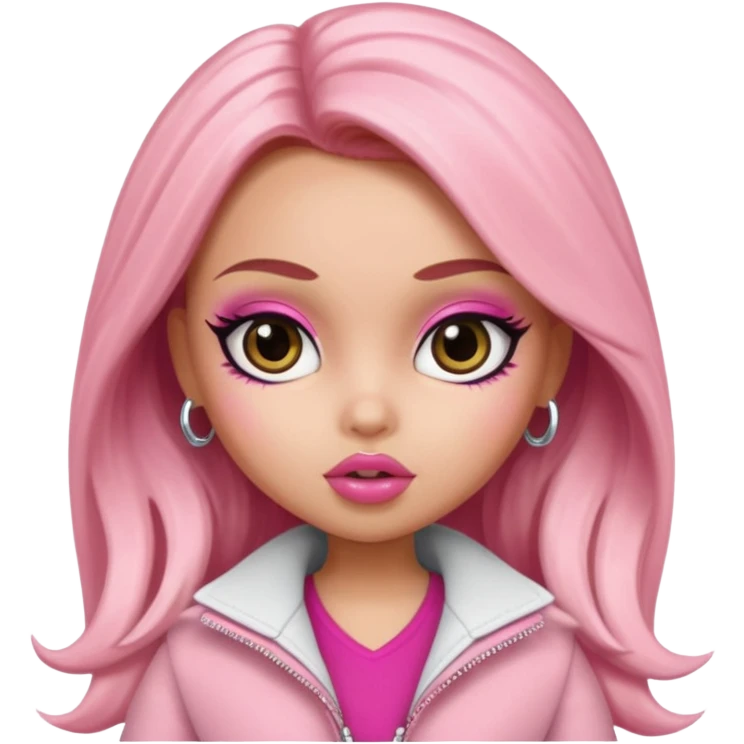 Bratz pink emoji