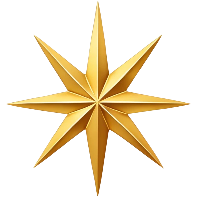 eight-pointed star emoji