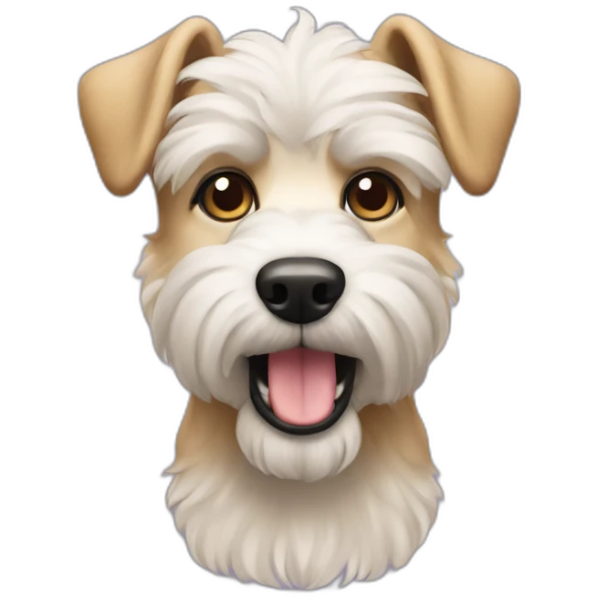 Perro caniche  emoji