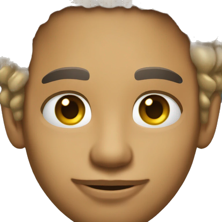 light skin cuban man with blue eyes and excessive gold jewelry  emoji