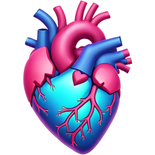 Trippy heart  emoji