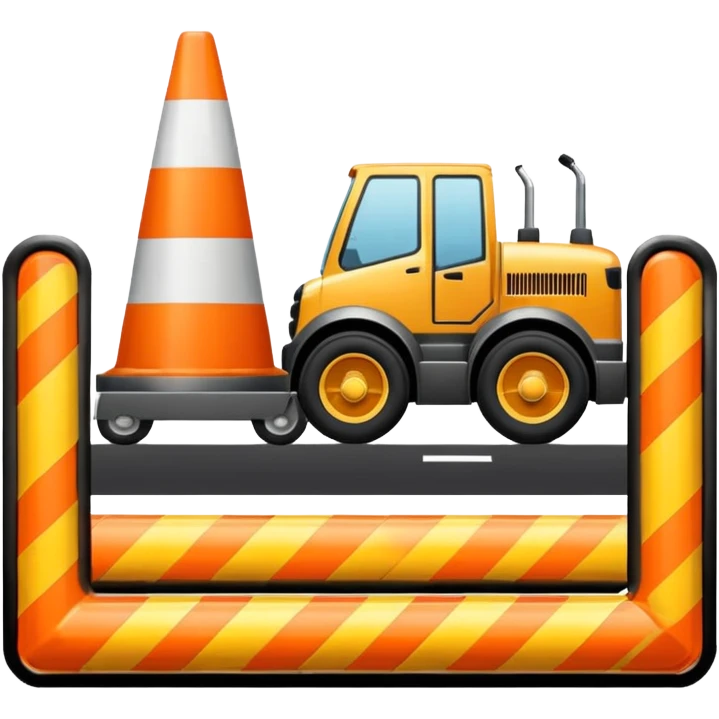 Road Work Construction emoji