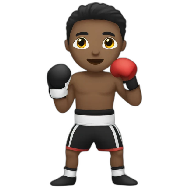 Kickboxing emoji