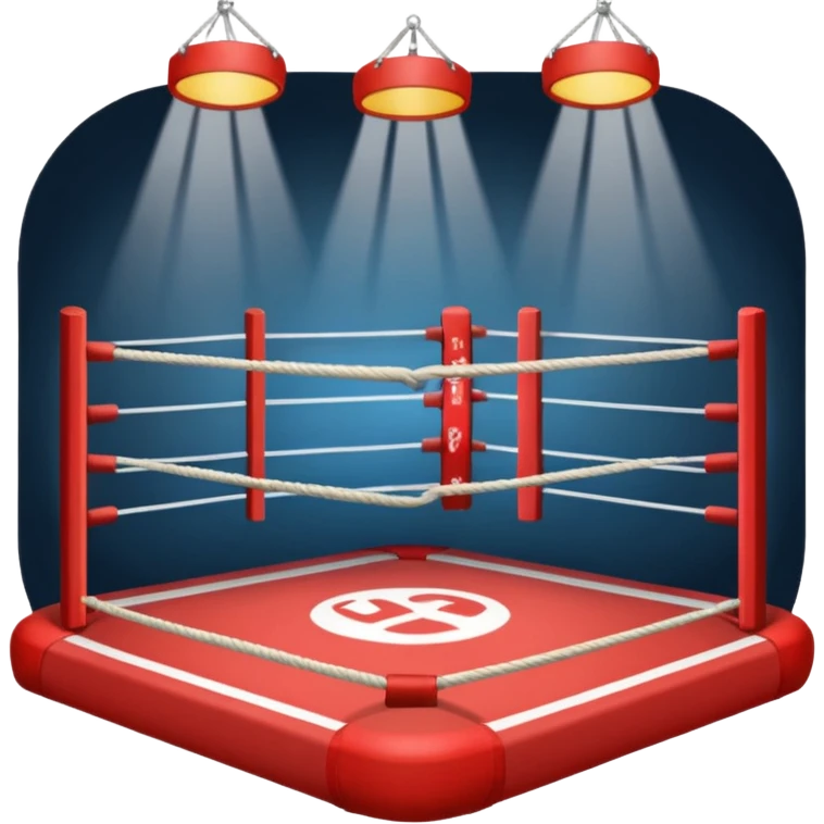 wrestling ring emoji