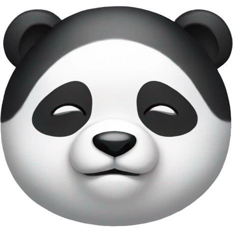 sleepy panda emoji
