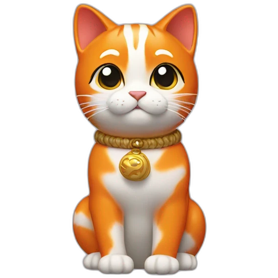 Maneki Nemo cat emoji