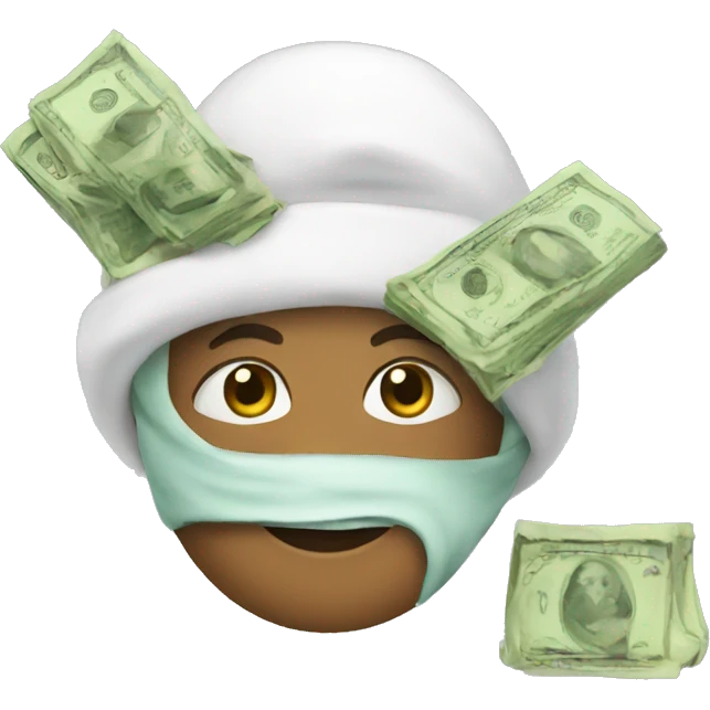 Money spa emoji