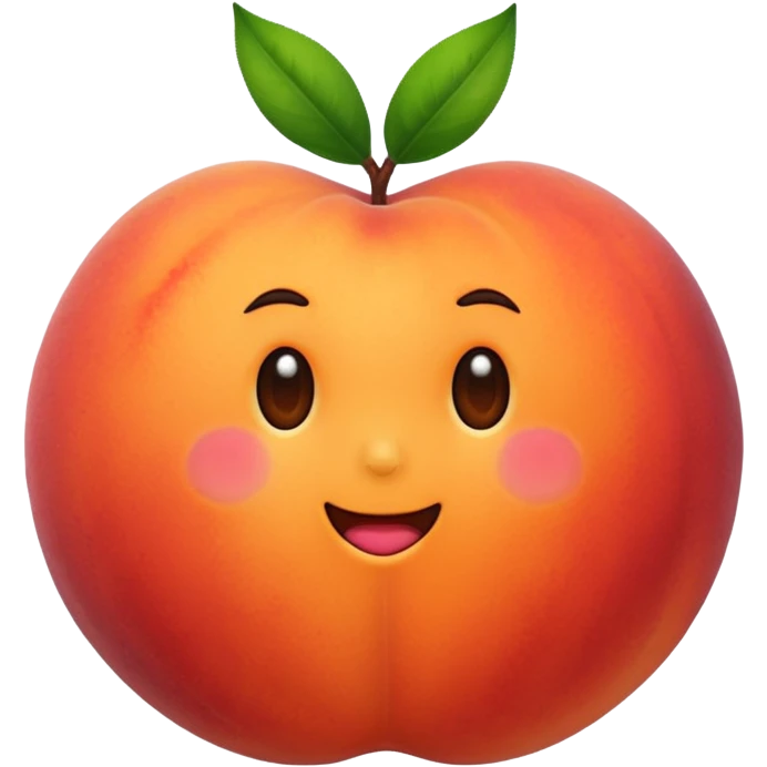 Peach emoji