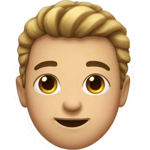 Blushing emoji