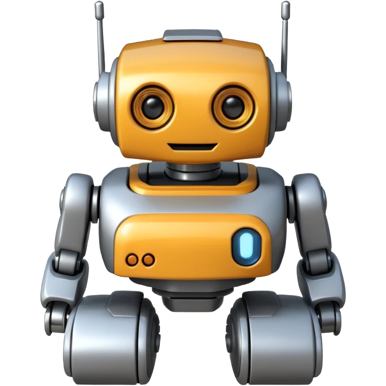 Robot cozmo smiling emoji