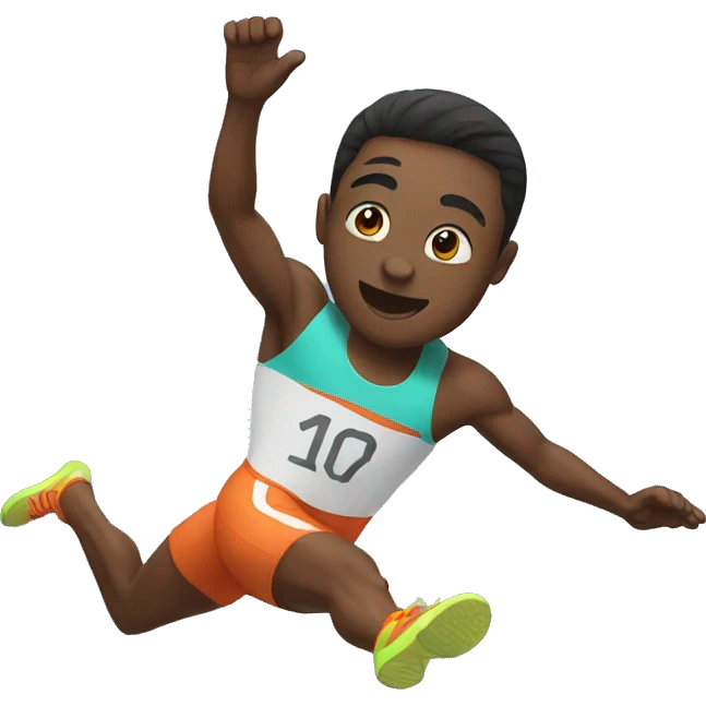 long jump emoji