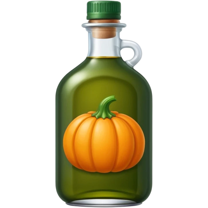 emoji of Austrian pumpkin seed oil emoji