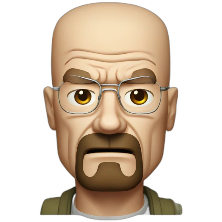 Angry walter white emoji