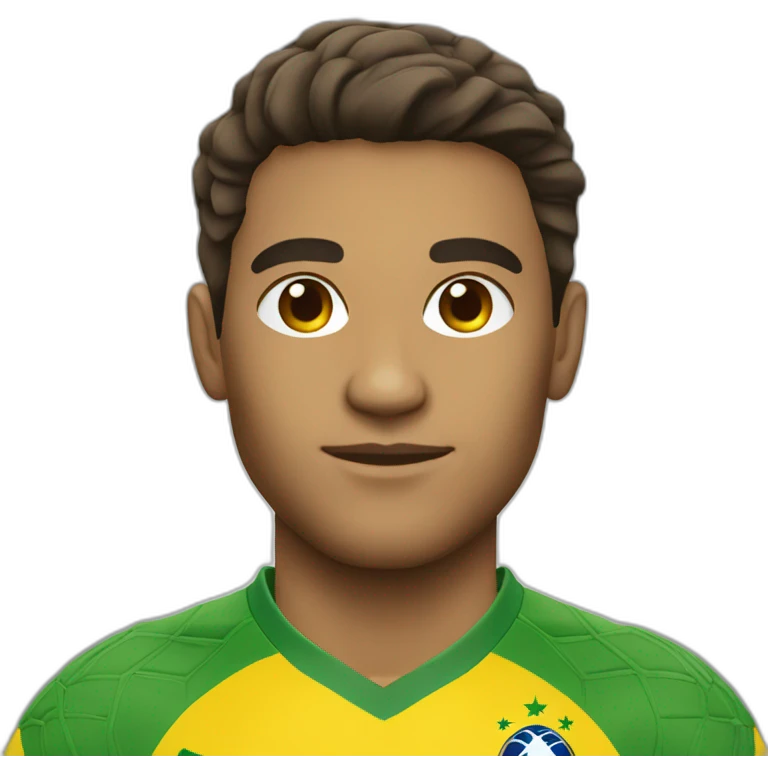 brazilian soccer player volley shot emoji