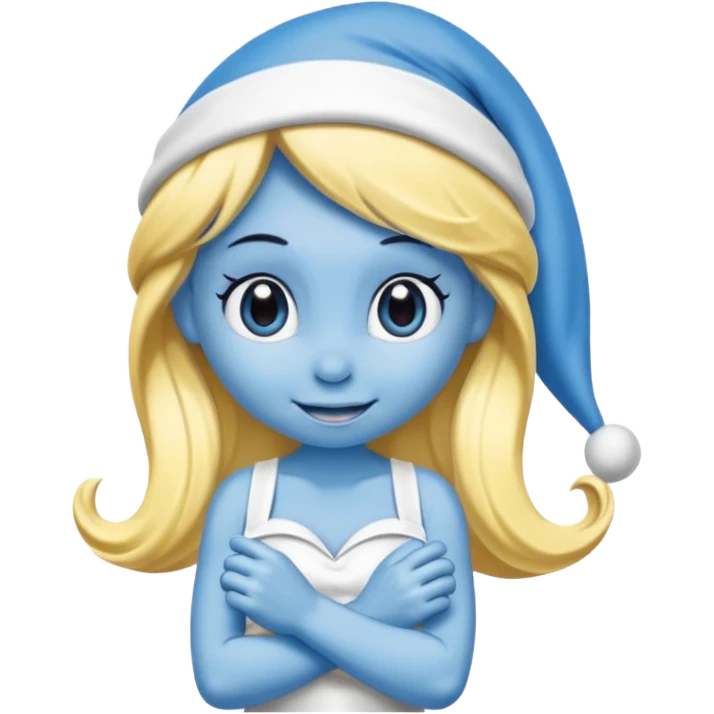 Smurfette emoji