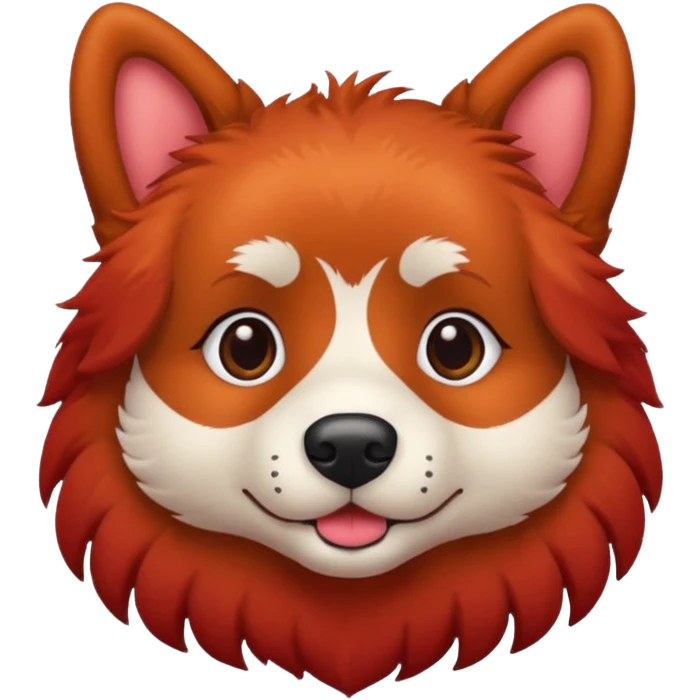 red dog emoji