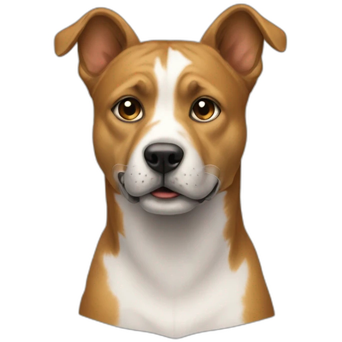 Chat sur chien emoji