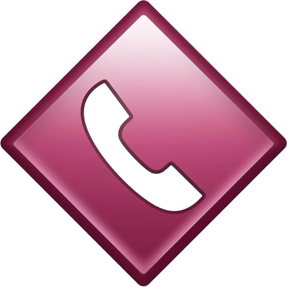Maroon diamond phone emoji emoji