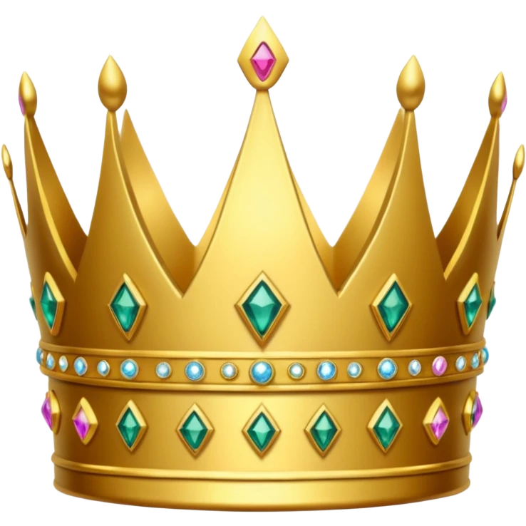 sparkly crown emoji
