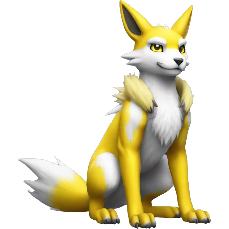 Renamon full body emoji