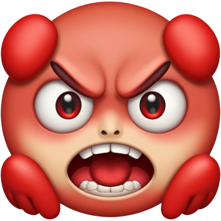 Make a scary emoji emoji