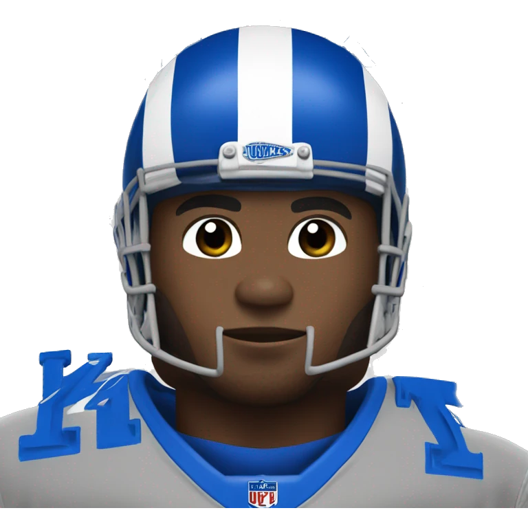 University of Kentucky football player emoji