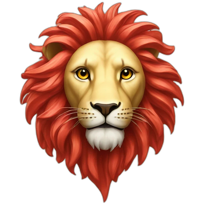 Iran flag Lion and sun  emoji