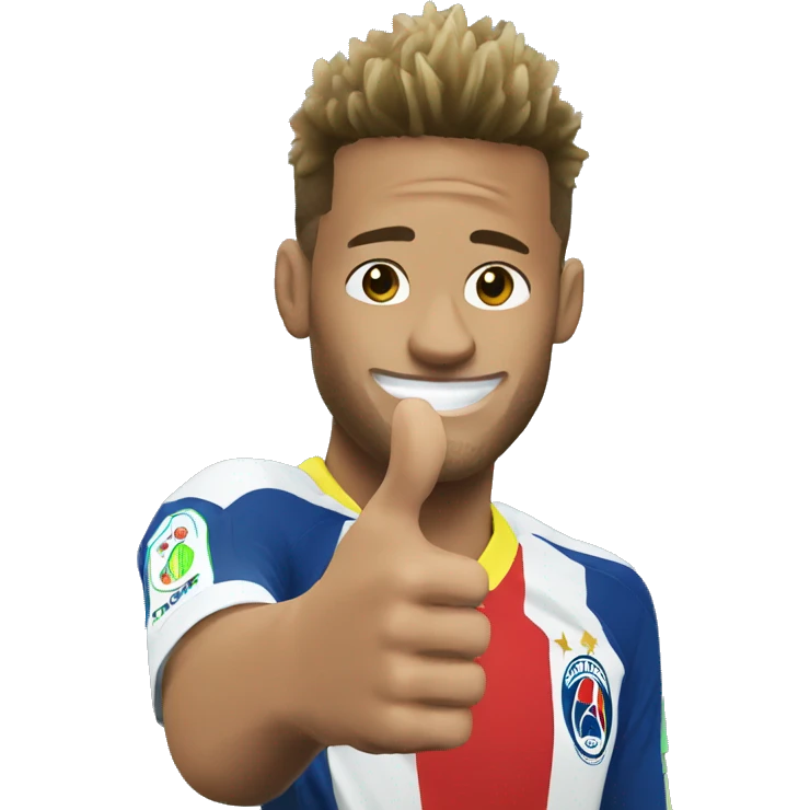 Neymar thumbs up emoji
