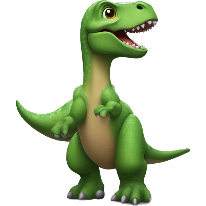 dinosaur in the hotel emoji
