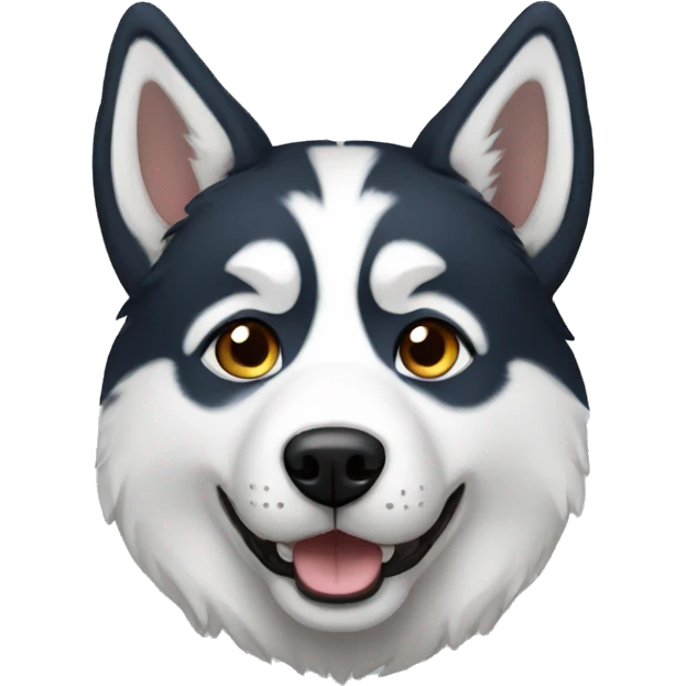 Perro husky emoji