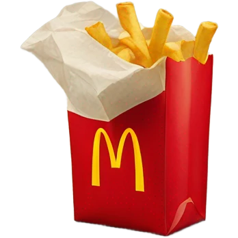 Mcdonald’s bag emoji