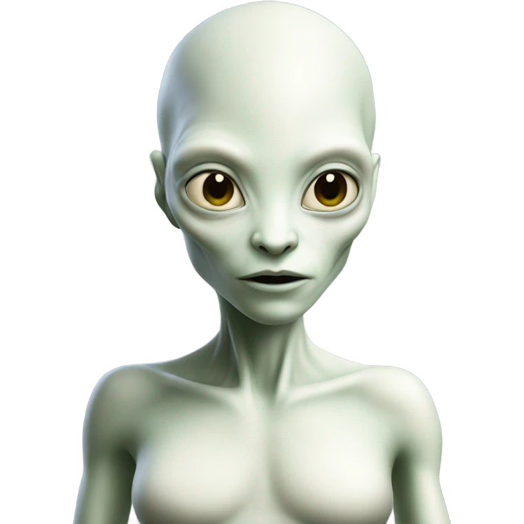a Reptilian alien white woman, full body emoji