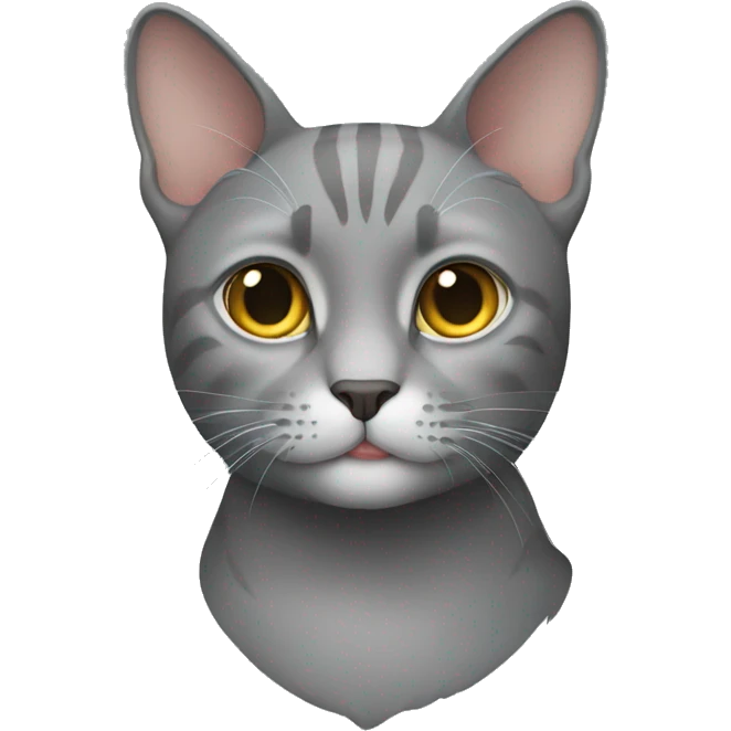 gray cat emoji