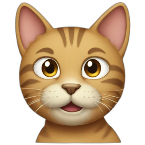 bad cat emoji
