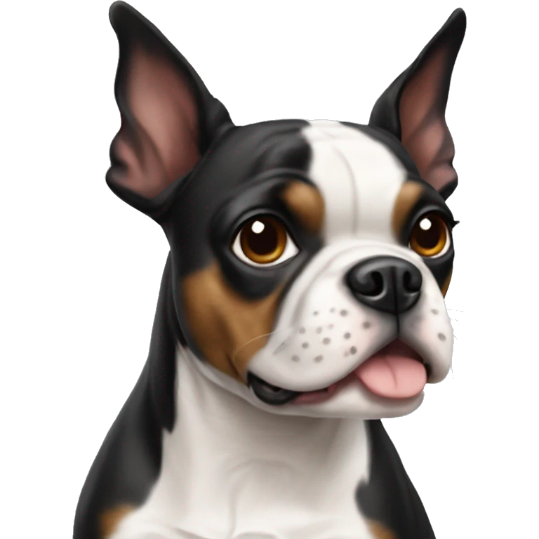 boston terrier boxer mix emoji